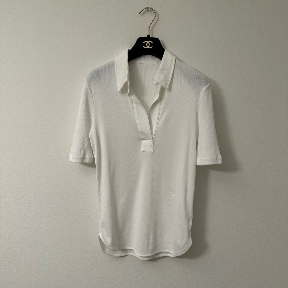 Helmut Lang Polo White. Mint.